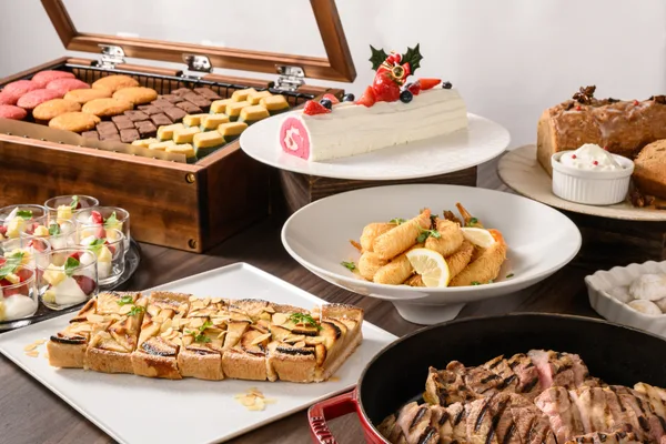 「Noël Lunch」ブッフェの一部