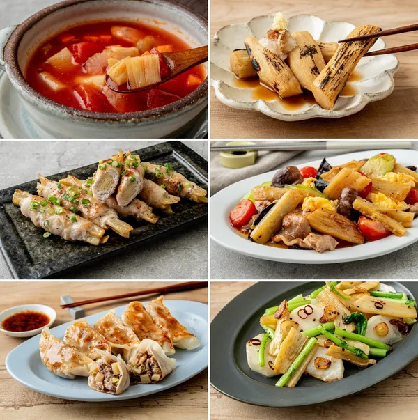 マコモダケを使った料理