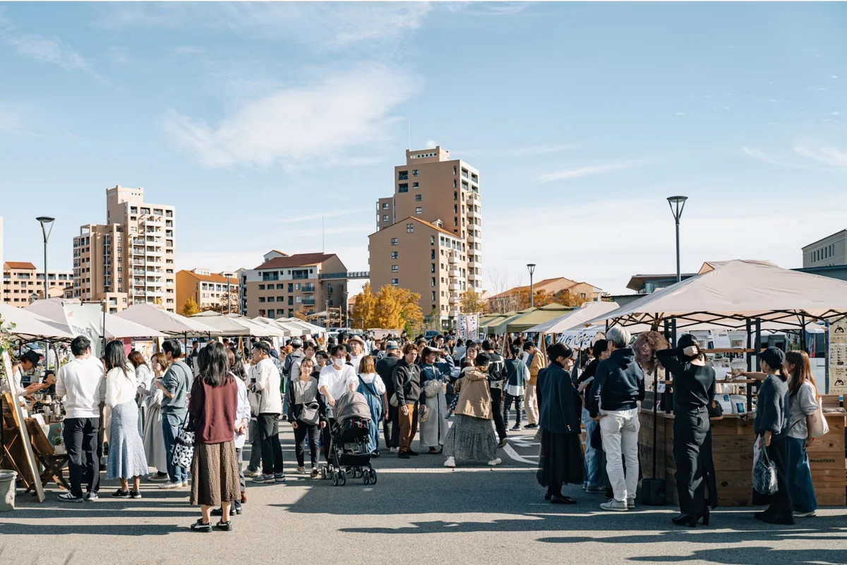 2024年に開かれたSanda Coffee Fest.の会場の様子