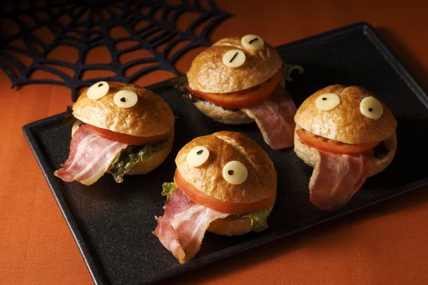ハロウィンミニバーガー