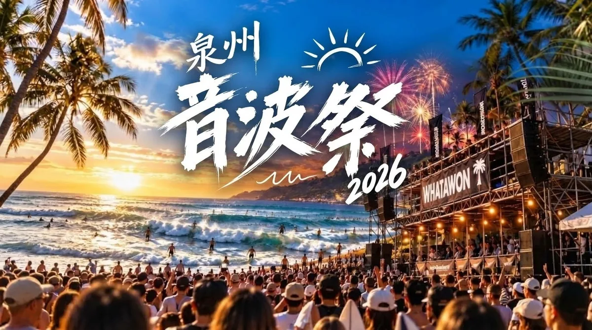 「泉州 音波祭 2026」告知画像