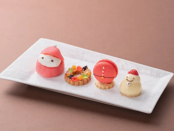 「クリスマスのモチーフをちりばめたスイーツ」に掲載された画像