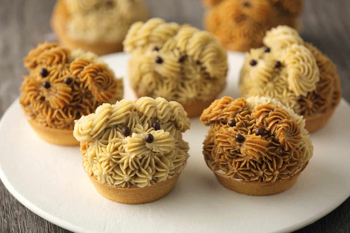 春華堂のモンブラン「遠州生まれのチーキーロンロン」のリリース冒頭に掲載された画像