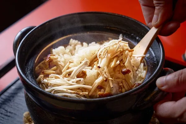 松茸ご飯の紹介に掲載された画像