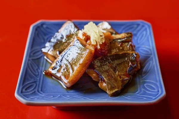 秋刀魚梅煮