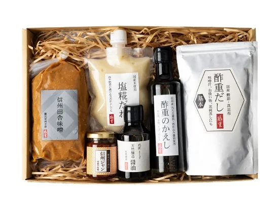 酢重正之商店 選べる味噌・調味料6点セット