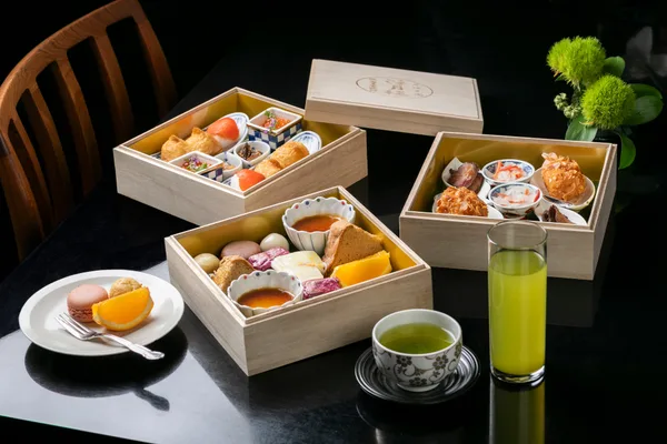 「するがヌーン茶セット」4,500円 ※2名様から