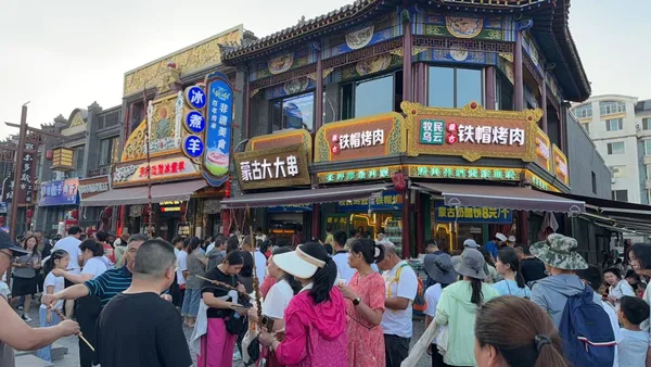 中国店舗の様子
