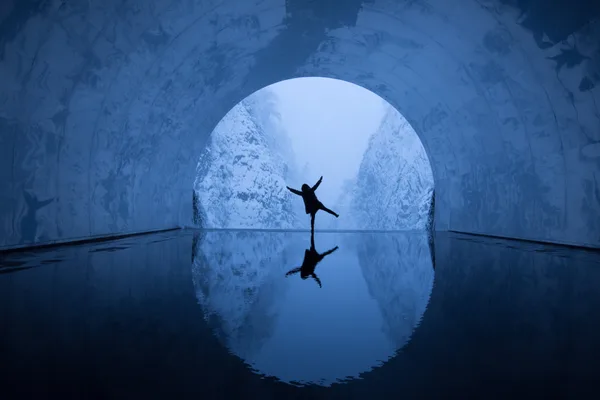 マ・ヤンソン / MADアーキテクツ「Tunnel of Light」（大地の芸術祭作品）