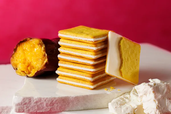 スイートポテト＆クリームチーズクッキーに掲載された画像