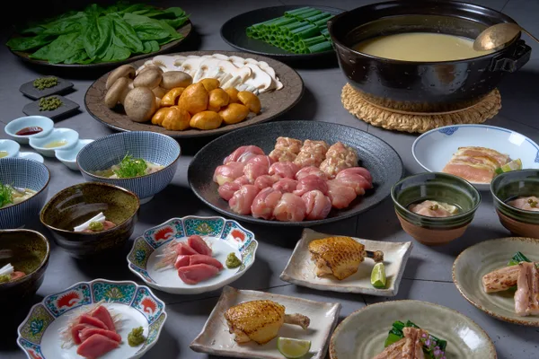 鶏鍋コース 全10品(イメージ)