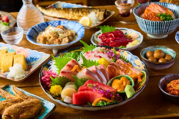 海鮮を含む酒肴