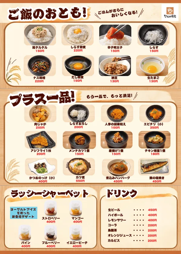 サイドメニュー