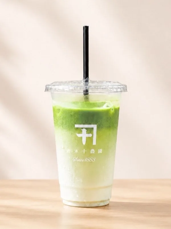 カネ十農園のカネ十抹茶ラテ(1杯)851円
