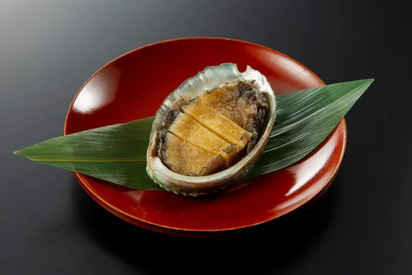 鮑醤油煮