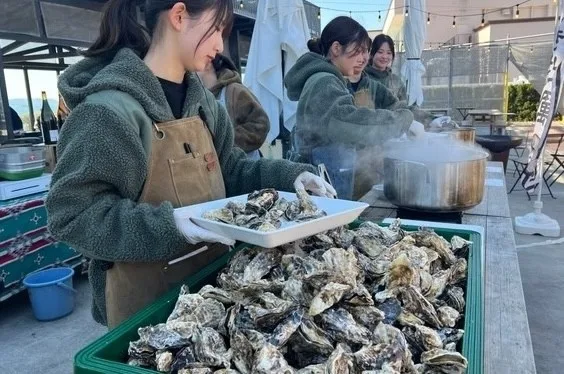 牡蠣の食べ放題(2026年1月撮影)
